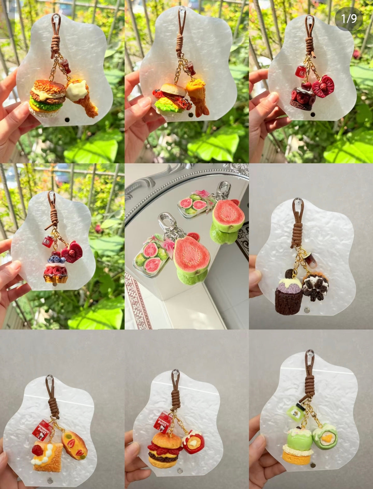 Diy handmade phone charm